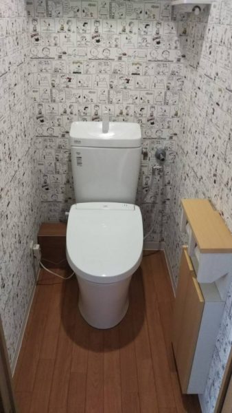 京都市下京区y様邸 トイレ工事が完了しました