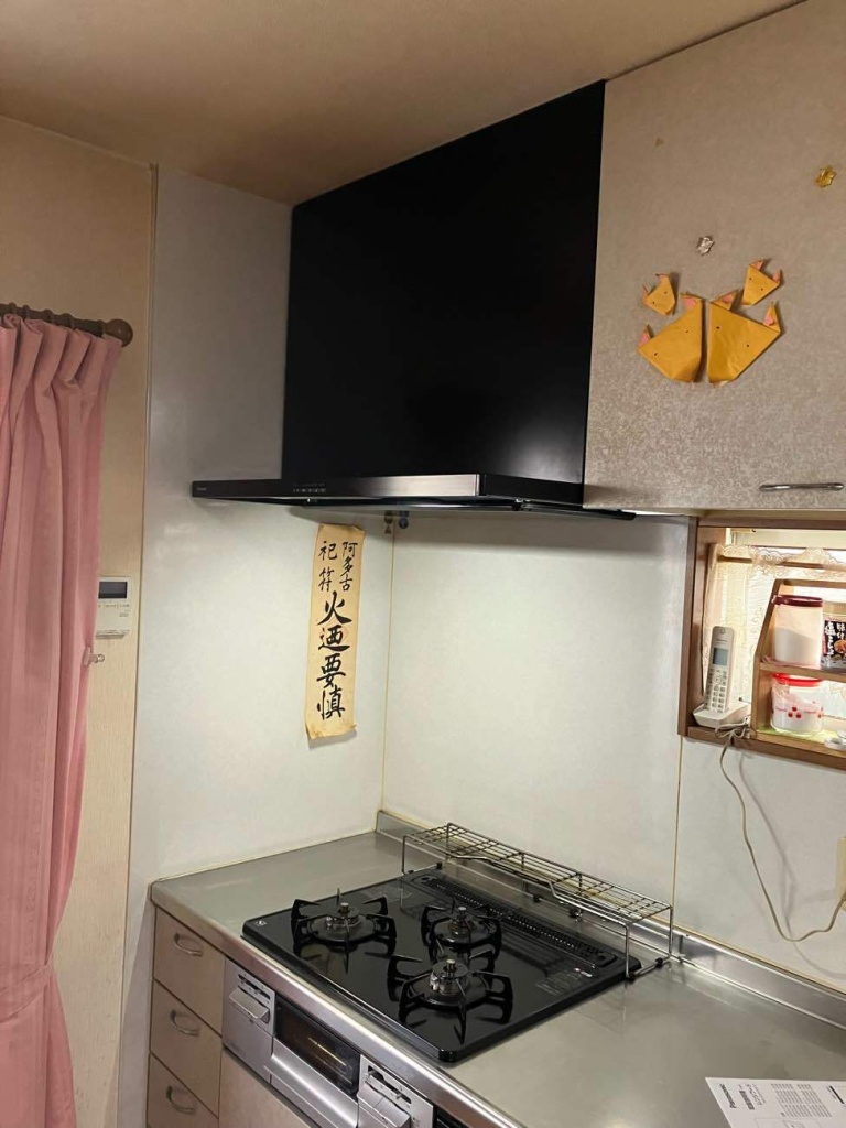 パナソニック/薄型レンジフード/シロッコファン/左寄せ/未使用品