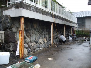 山科区　Ｏ様邸　鉄骨補強工事