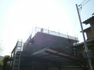 屋根・外壁塗装☆トイレ☆洗面所リフォーム開始！