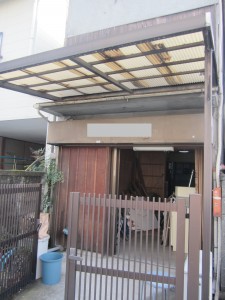 伏見区T様邸の全面リフォーム＜一部店舗から全面住居へ＞完成しました。