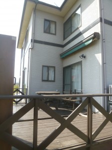 滋賀県高島市Y様邸のウッドデッキ＆屋根外壁リフォームが完了しました☆