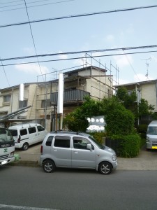 京都府城陽市Ｏ様邸　店舗併用住宅のリフォームが始まりました！！