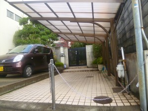 京都市北区Ｙ様邸増築工事完了しましたVol.3～カーポート&外構～