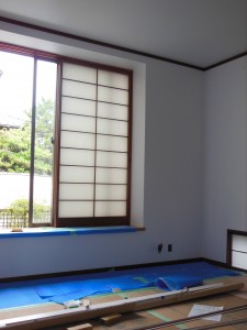 京都府向日市K様邸の内装工事がほぼ完了しました～♬