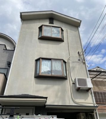 京都市山科区A様邸の屋根・外壁塗装が完了しました！スーパームキコートで屋根・外壁が長持ち★メンテナンス費用も抑えられます！