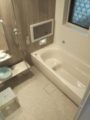京都府城陽市T様邸の浴室リフォームが完成しました！TOTO（トートー）サザナでゆったりリラックスできる浴室に生まれ変わりました★