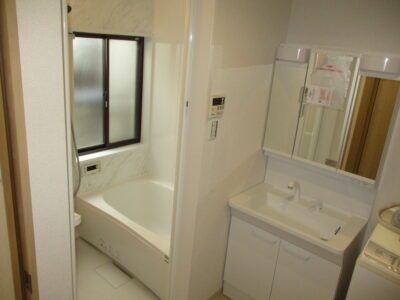 京都市山科区N様邸の水廻り（浴室・洗面所・トイレ）のリフォームが完成しました！