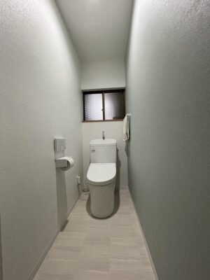 滋賀県大津市I様邸のトイレリフォームが完成しました！～和式トイレから洋式トイレへリフォーム～