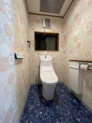京都市山科区N様邸のトイレ・洗面室・内装リフォームが完成しました！